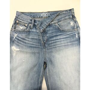 Etica Neli Womens‎ Medium Wash Blue Wide-Leg Jeans Size 25 0